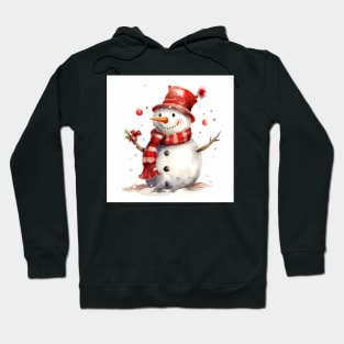 Christmas's snow man Hoodie